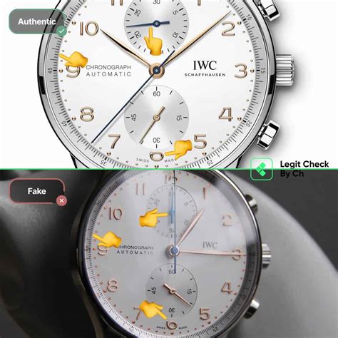 how to spot fake iwc watches|iwc watch authenticity check.